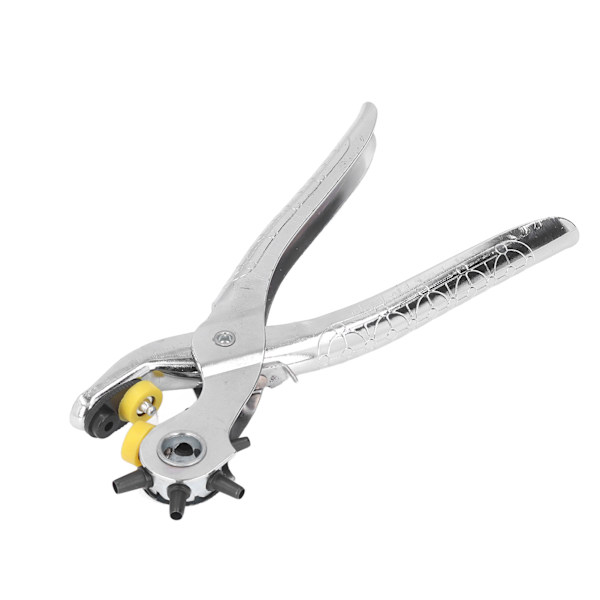 8 tum bälteshålsslag i rostfritt stål, robust, hållbar, ergonomisk design, ansträngningsbesparande värmebehandling, läderhålslag