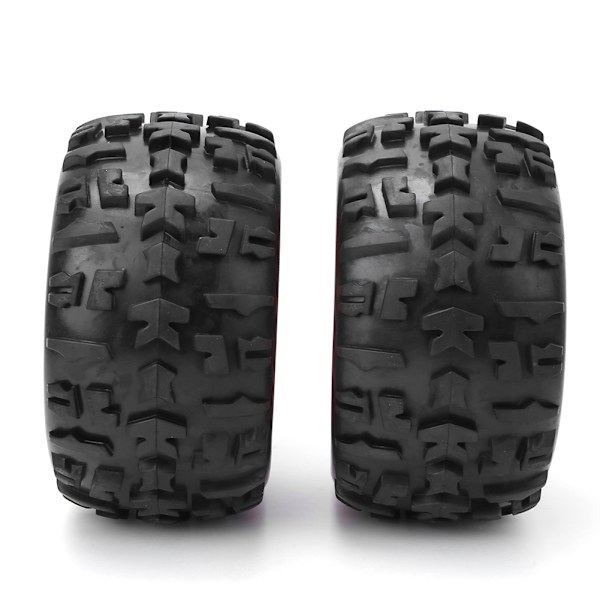 2 st hjulnav gummidäck tillbehör passar för ZD Racing 8477 1/8 skala RC bil orange
