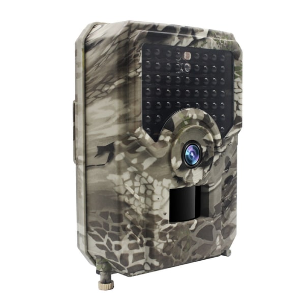 Viltkamera, 1080P 12 MP jaktkamera med infraröd rörelsedetektor för mörkerseende, HD-vildkamera med SD-kort IP66 vattentät övervakning