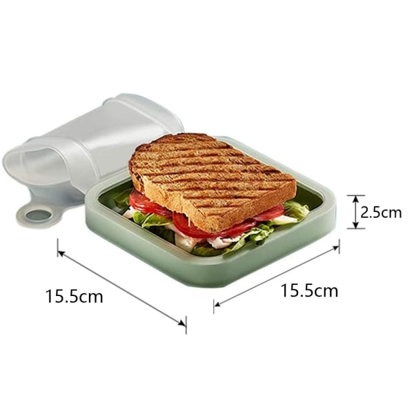Smörgåsbehållare – Lufttäta behållare för matförvaring –