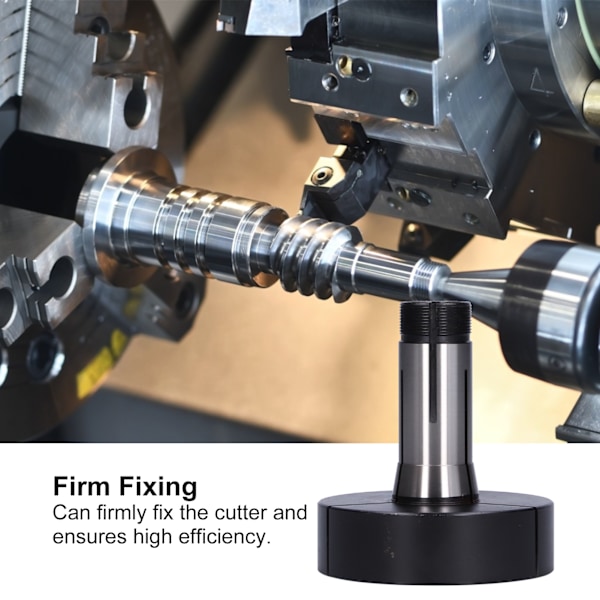 5C Stegkollethållare i Metall Chuckhållare Fixeringsverktyg Tillbehör Ersättning för Svarv Maskinhuvud Diameter 4 tum