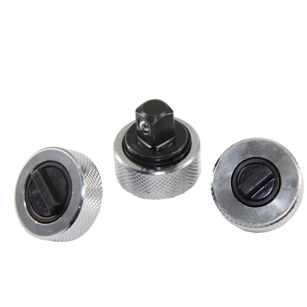 3-delad fingerspärrsats, vändbar tumhjulsmutterdragare, minipalmnyckel, 1/4 3/8 1/2 tum enhet, kompakt diameter 38 mm