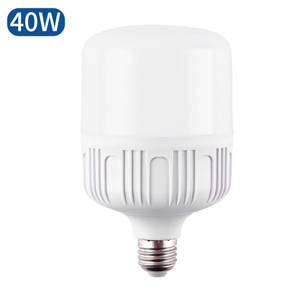 220V LED-lampa Energisparande E27-lampa 180° Strålvinkel Hushållslampa för inomhus 40W