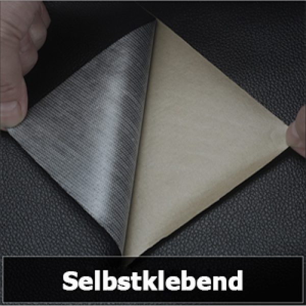 Läderlagningsplåsterset, konstläder självhäftande 40 x 300 cm läderplåsterkit läderlappar, läderutseende film möbelfilm tapet
