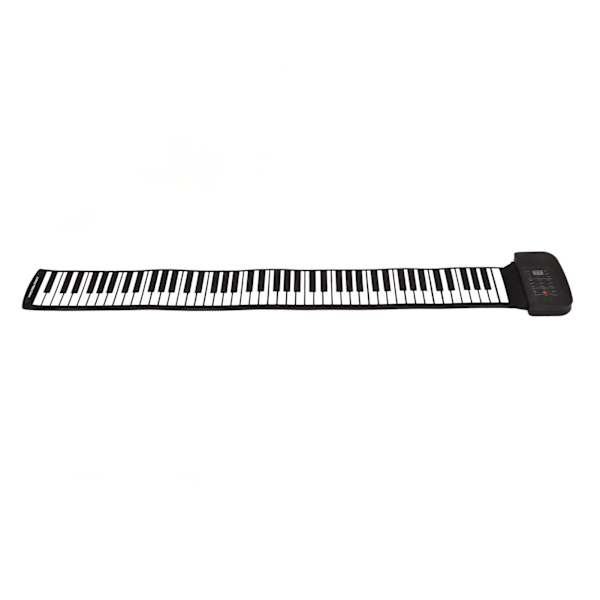Roll Up Piano 88 Tangenter Enkel Horn Bluetooth MIDI-funktion Flexibelt Rollpiano med Extern Ton 100‑240V
