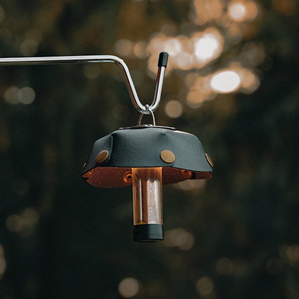 Camping Lamp Shade Kompatibel för Goalzero Ledlenser ML4 Vattentät Läder Lampskärm för Utomhuscamping