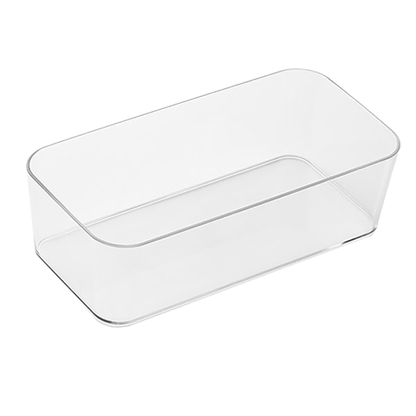 Smyckesförvaringslåda Transparent Plast Stapelbar Utrymmesbesparande Smyckesbehållare för Örhängen Halsband