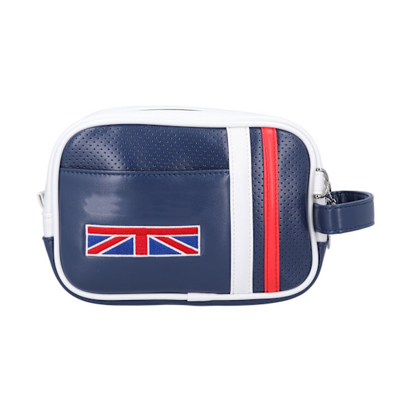Golf Sport Tillbehör Förvaringsväska PU Läder Andningsbar Handväska Fodral Royalblue