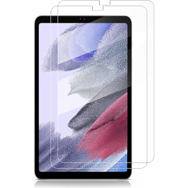 Skärmskydd för Samsung Galaxy Tab A7 Lite 2021, Högupplöst Klar & Anti-Rep, 2-pack 0,3 mm tjocklek för Sm-T220/Sm-T225 (8,7 tum)