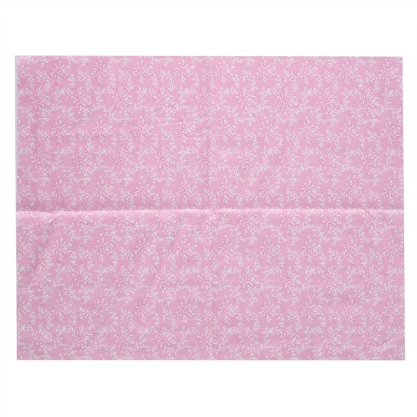 6 st bomullstyg twill trycktyg DIY handgjord lapptäcke sömnad hantverk 50x40cm (rosa (6 färger))