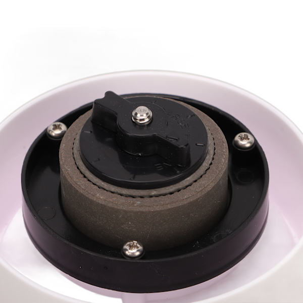 Elektrisk kaffekvarn USB-laddning Grov och fin malning Justerbar Liten automatisk kaffebönkvarn Vit för hemmet