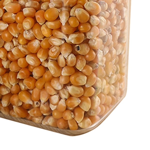 Lufttät Matförvaringsbehållare 800ml Plast Klar Stapelbar Förseglad Torr Matförvaringsburk för Müsli Spannmål Ris Skafferi Köksorganisation