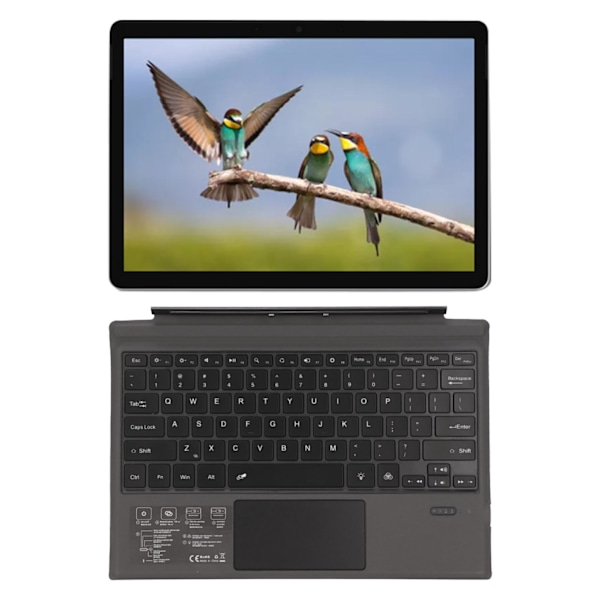 Trådlöst Bluetooth-tangentbord, laddningsbart, färgglatt tangentbord för Surface Go3, Surface Go2, SurfaceGo