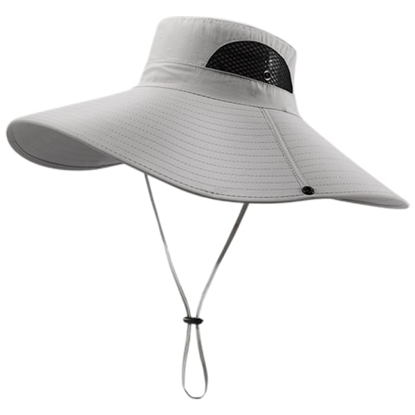 Solhattar med bred brättning Andas Bucket Hat för fiske, vandring,