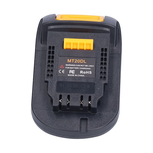 Batteriadapter Dock Power Mount Connector ABS Skal Batterier Konverteringsverktyg MT20DL