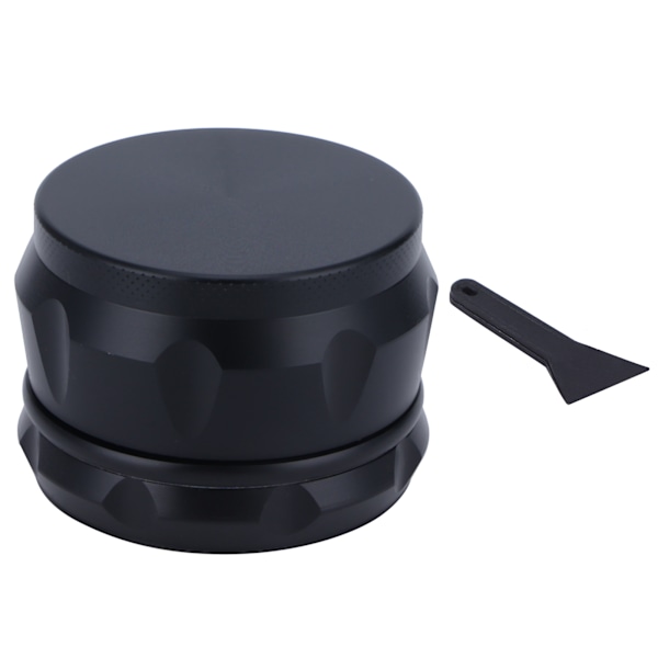 Mini Portabel Zinklegering Rök Grinder Manuell Rökning Krossningsverktyg Tillbehör Svart