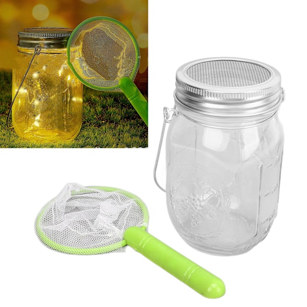Bug Catcher Leksaker Bug Catcher Kan Bug Trap Nät Bug Catcher Set Bug Container Kit för Pojkar Flickor Gåvor
