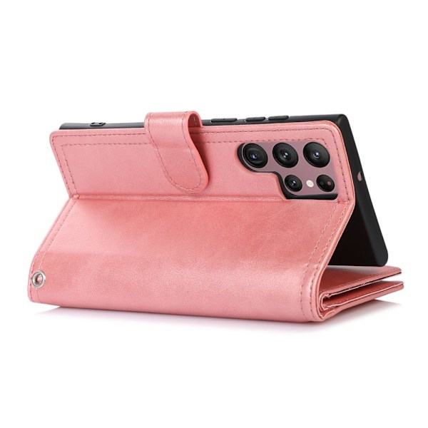 Plånboksfodral Multi-Slot Samsung Galaxy S24 Ultra Roséguld