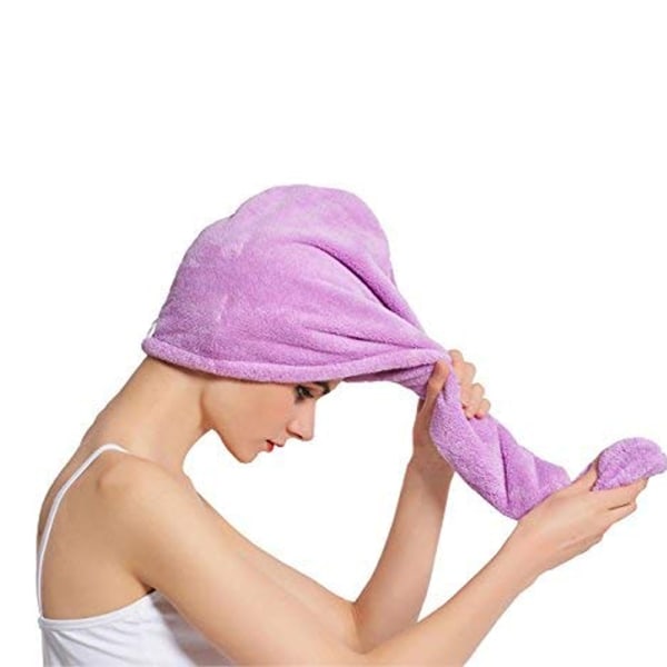 3Pack Hårhandduk Mjuka duschhanddukar för kvinnor för hår Turban
