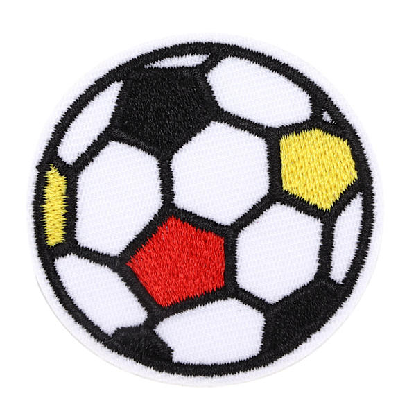 10 st sy på lappar bollsporter spel stil DIY broderade sy applikationer för barn dekoration kläder reparation