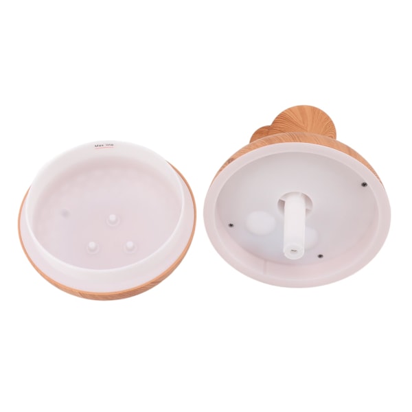 2.5W Doftspridare 300ml USB-driven Tyst Drift Blomvasformad Aromaluftfuktare för Kontor Sovrum Amber