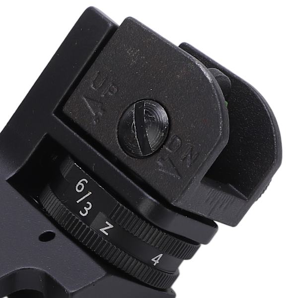 Aluminiumlegering 950 Fiber Flip Up Sights 45 Graders Offset Flip Up Järnsikten Fällbara