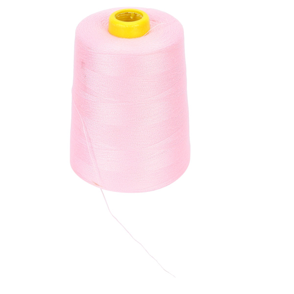 Sytråd 8000 meter Flerfärgade Polyestergarn för DIY Broderi Maskin Projekt 152 Rosa
