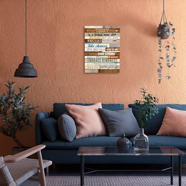Inspirerande väggkonst för kontor, motiverande affischer, citat, kontorsväggdekor, canvas-tryck, inramad bild, positiva affirmationer, väggdekor för