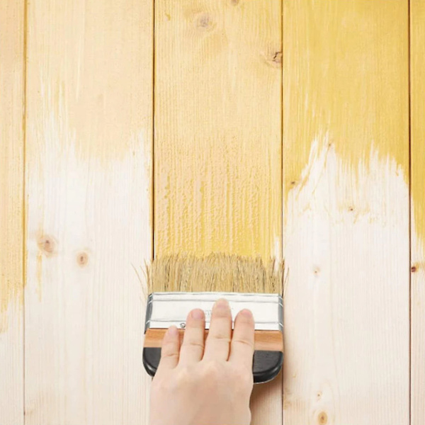 Färgborstar Krita & Vax Färgborstar Borstborstar Möbler Platt Spetsig Rund Kritade Färgborstar 3 Stycken Målningsborste Målningsverktyg3pcs)