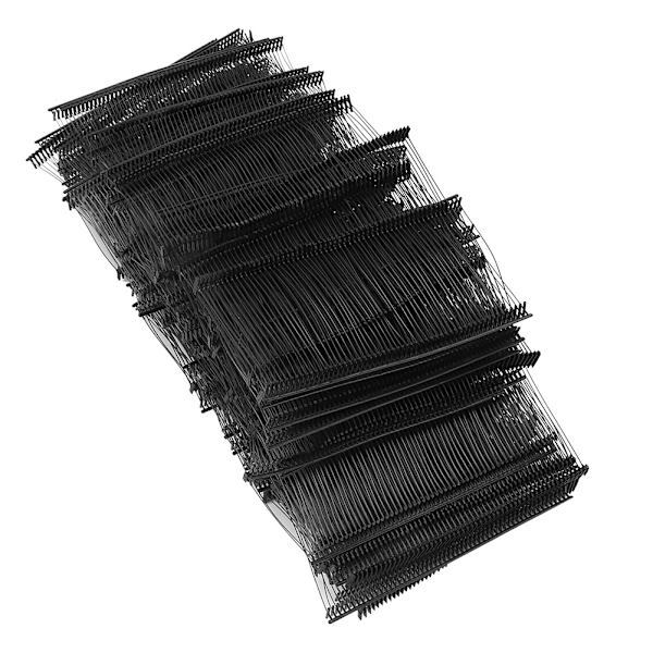 10000 st PP Universal Klädprislappsstift Passar för Prislappspistol Fäststift (Svart 15mm)