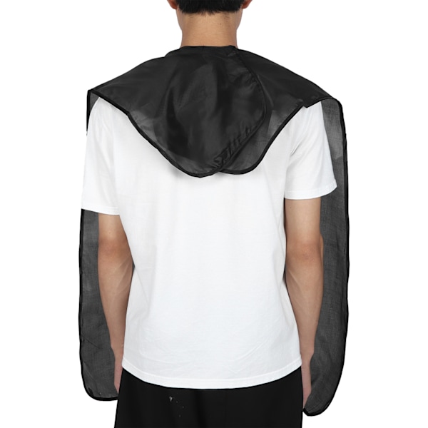 3PCS Vattentät Män Skägg Catcher Skägg Klippning Rakning Cape Förkläde Hem Hår Styling VerktygSvart