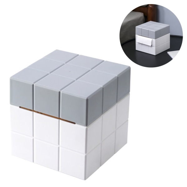 Rubik's Cube tissuebox - Magic Cube tissuedispenser med