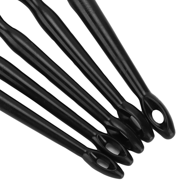 5-pack Bilrengöringsborste Set Svart Ren Man Microfiber Mikrofiber Underhåll Verktyg