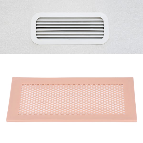 2 st Baby Proofing Vent Covers Skyddande Silikon Säkra Vent Covers för Hem Golv Brun