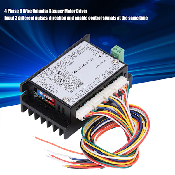 Steppermotor-drivrutin 4-fas 5-tråds unipolär höghastighetsmotorstyrenhet SMD1524M32STV10