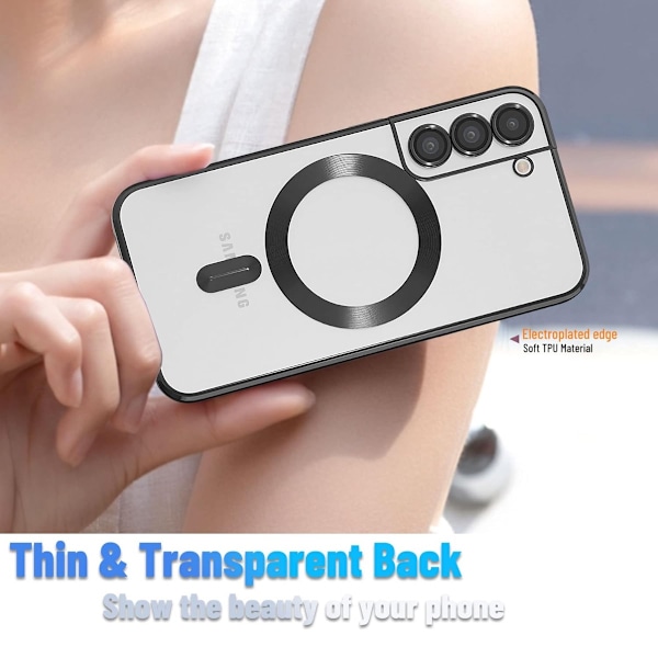 Samsung Galaxy S22 skal MagSafe - Transparent / svart Samsung S22