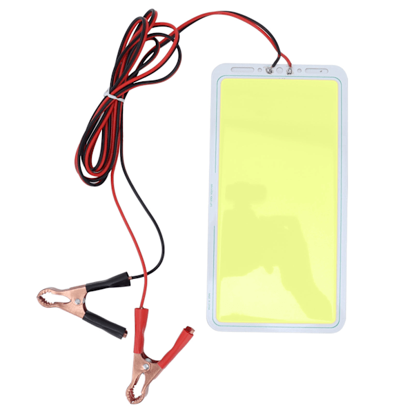 COB LED-panellampa med klämma DC12V/70W Integrerad lampkälla för utomhuscampingtält Ren vit