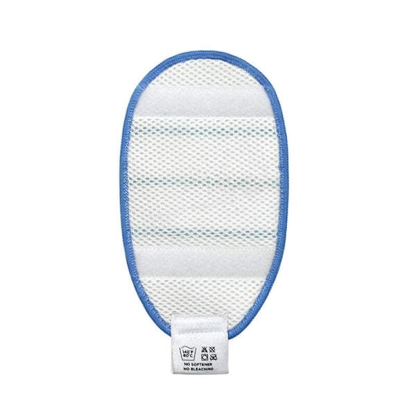 Ångmoppdynor för kök, återanvändningsbara ersättningsdynor med extra tjock moppdyna med kardborreband för säker fastsättning, högkvalitativ mikrofiber eliminerar
