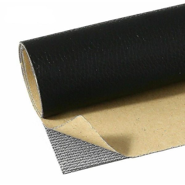 DIY Hantverksmaterial, Vacker och Generös Syntetiskt Läderlapp för Möbler, Självhäftande, Professionell Baksida, Vattentät