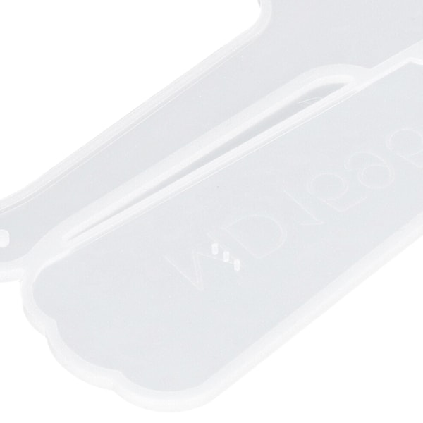 2PCS Silikonform DIY Produktion Återvinningsbar Fällbar Fjäder Silikonform för Jul Födelsedagsfest