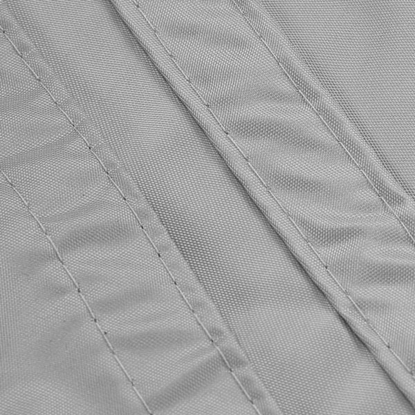 Solsegel UV-skydd 3x3x3 meter Utomhus Trilateral Form Polyester Solsegel för Trädgård Simbassäng