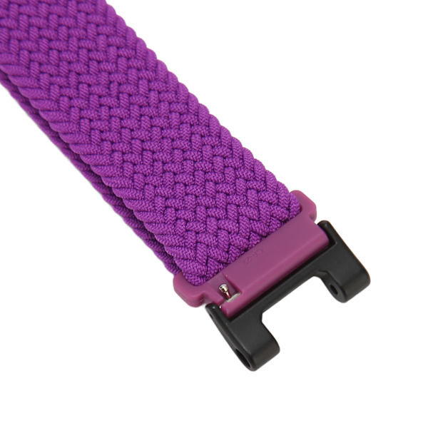 Smartwatch Justerbar Nylon Flätad Band Sport Andas Rem Armband Rem för Amazfit T Rex Dragon Fruit Färg