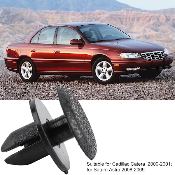 Bilbagage Dörr Push-Typ Fäste Nitar för Cadillac Catera 1406925/9130754 (10 st)