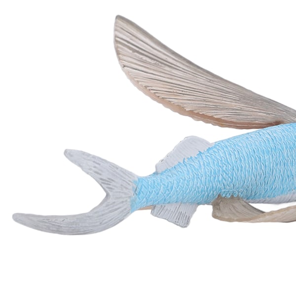Flygande fiskmodell utsökt design handmålad teknik perfekt present havsdjur leksak