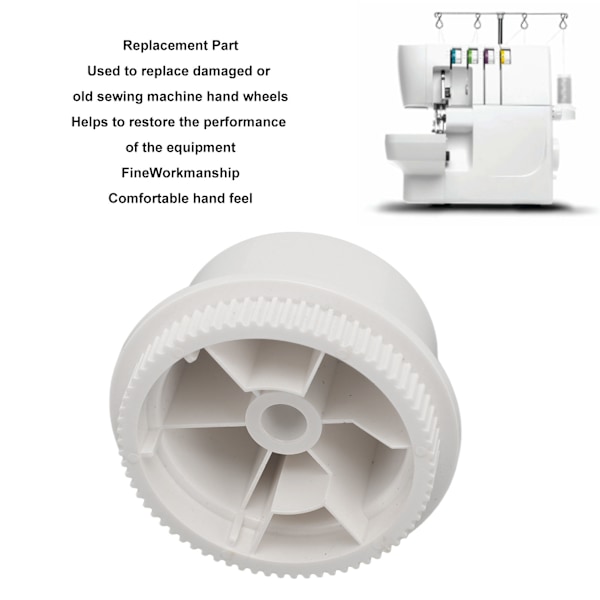 Symaskin Handhjul Ersättning Professionellt Handhjul för 14CG754 HD0450S S0100 14HD854