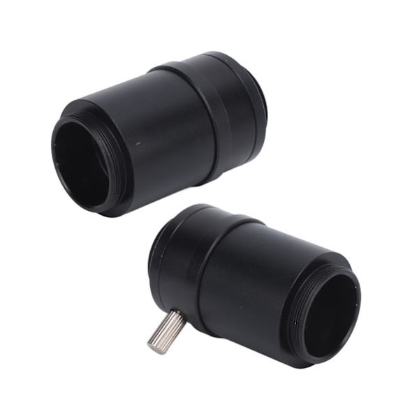 1X C-Mount Objektivadapter Mikroskopkameraadapter för Simul Focal Trinokulärt Stereomikroskop