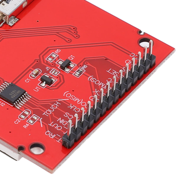 2,8 tums TFT SPI-serieport LCD-pekskärmspanelmodul ILI9341 240x320 5V/3,3V (med pekskärm)