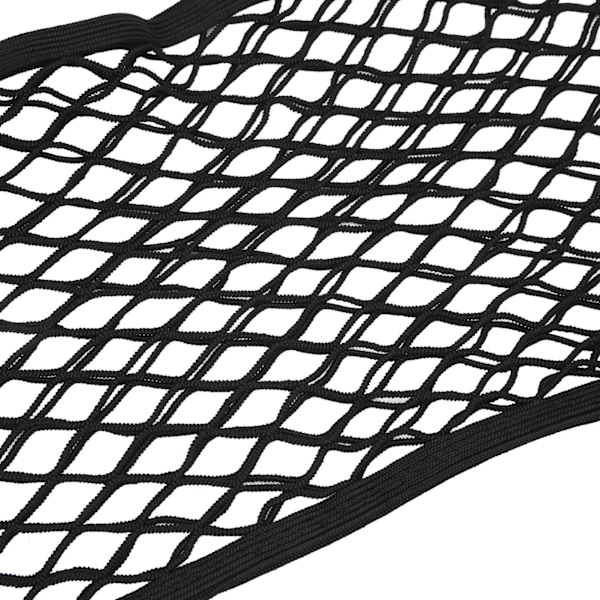 Elastiskt lastnät 27,6x13,8 tum Tjockare förhindrar deformation Bilnät förvaringsväska Utbyggbart vagnsnät med universella krokar
