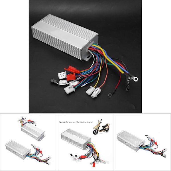 36V 48V 750W Universal Borstlös Motor Controller Elektrisk Cykel E Cykel Tillbehör