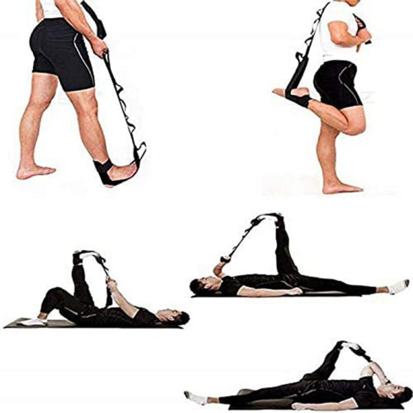 Yoga Stretching Band, Ligament av Ben Stretching Bälte,